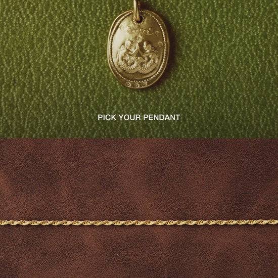 Missoma - gold heart talisman pendant free engraving