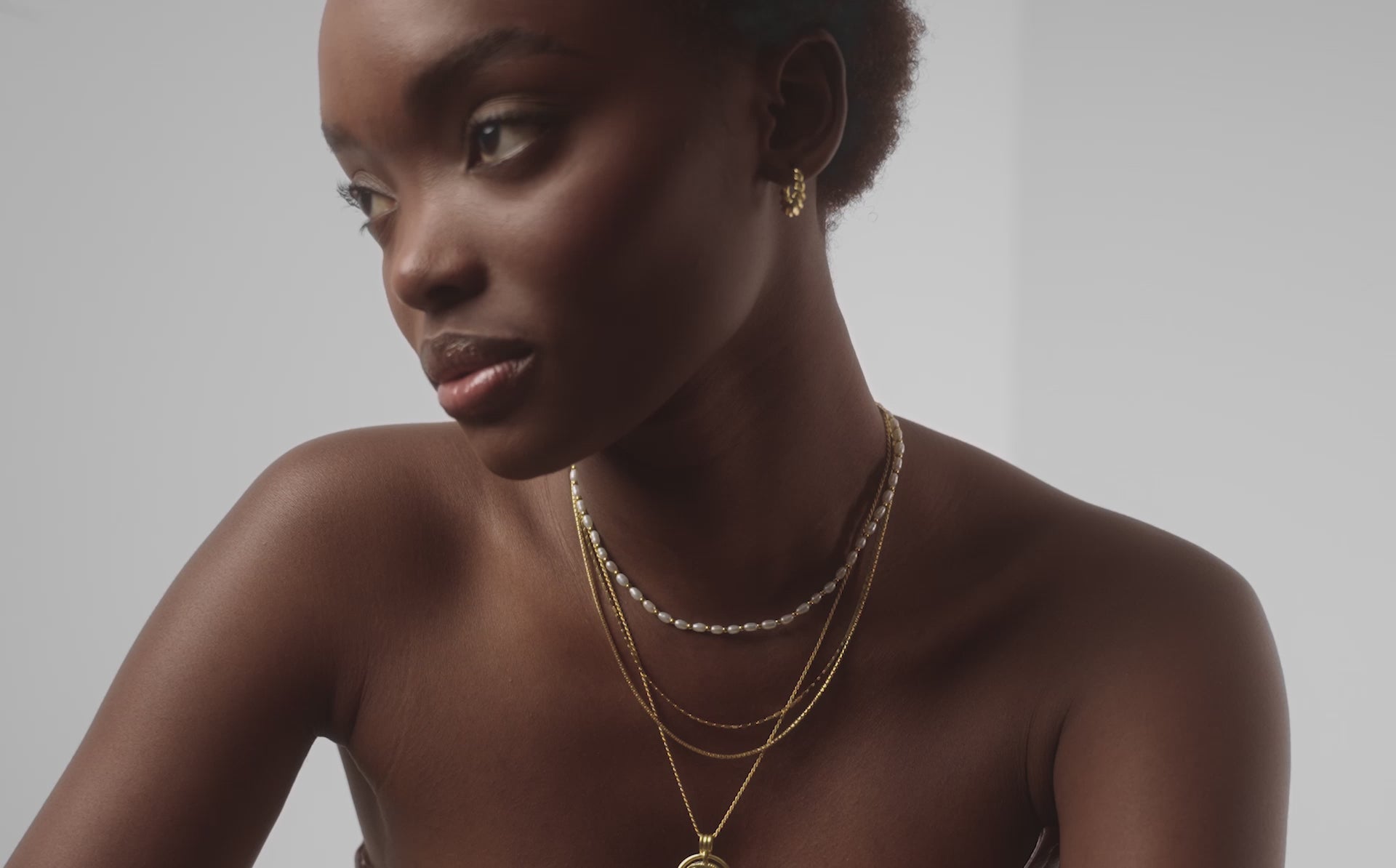 Box Link Double Chain Necklace | 18ct Gold Vermeil | Missoma