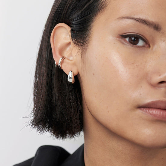 Savi Dome Mini Hoop Earrings Earrings Missoma 