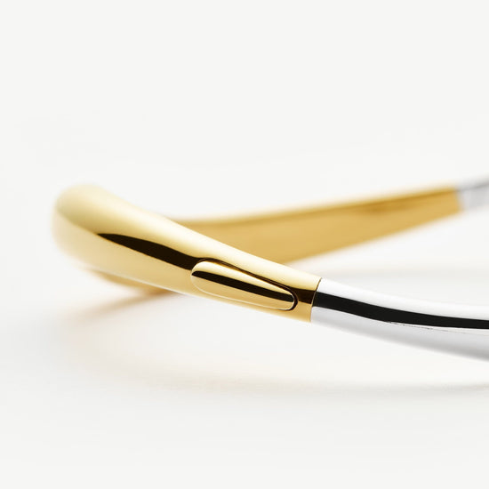 Savi Signature Hinged Bangle | Mix Metal Bracelets Missoma 