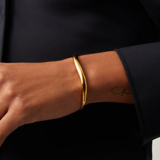 Savi Signature Hinged Bangle | Mix Metal Bracelets Missoma 