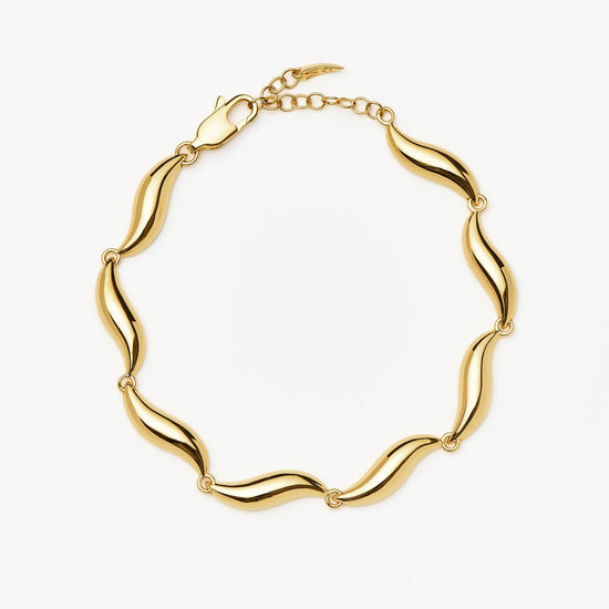 Savi Signature Link Chain Bracelet | 18ct Gold Plated Bracelets Missoma 