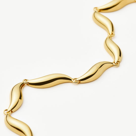 Savi Signature Link Chain Bracelet | 18ct Gold Plated Bracelets Missoma 