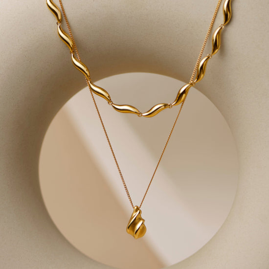 Savi Signature Link Chain Necklace | 18ct Gold Plated Necklaces Missoma 
