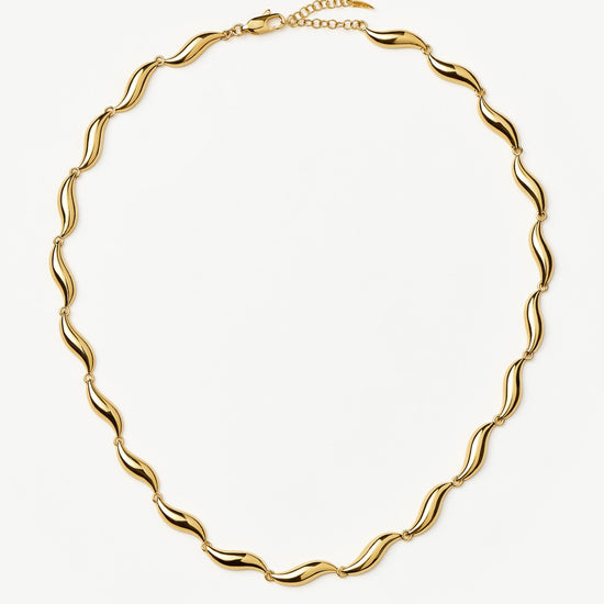 Savi Signature Link Chain Necklace | 18ct Gold Plated Necklaces Missoma 
