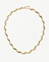 Savi Signature Link Chain Necklace | 18ct Gold Plated Necklaces Missoma 