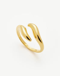 Savi Signature Open Ring | 18ct Gold Vermeil Rings Missoma 
