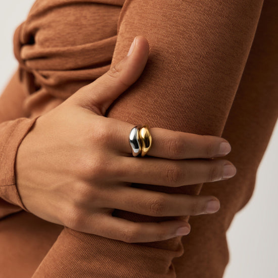 Savi Signature Stacking Ring Set | Mixed Metal Layering Sets Missoma 