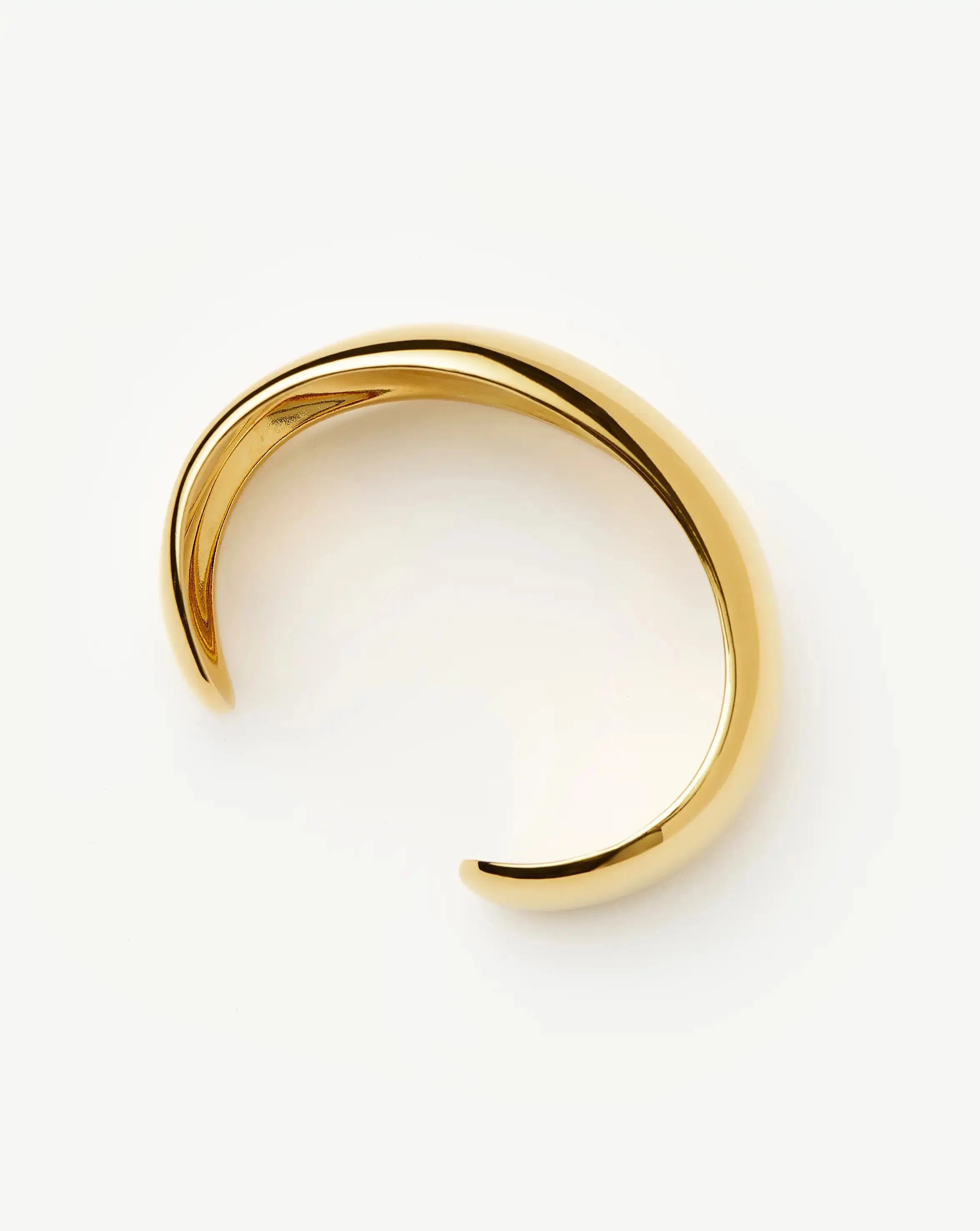 Sculptural Molten Cuff Bracelet | 18ct Gold Plated Bracelets Missoma 