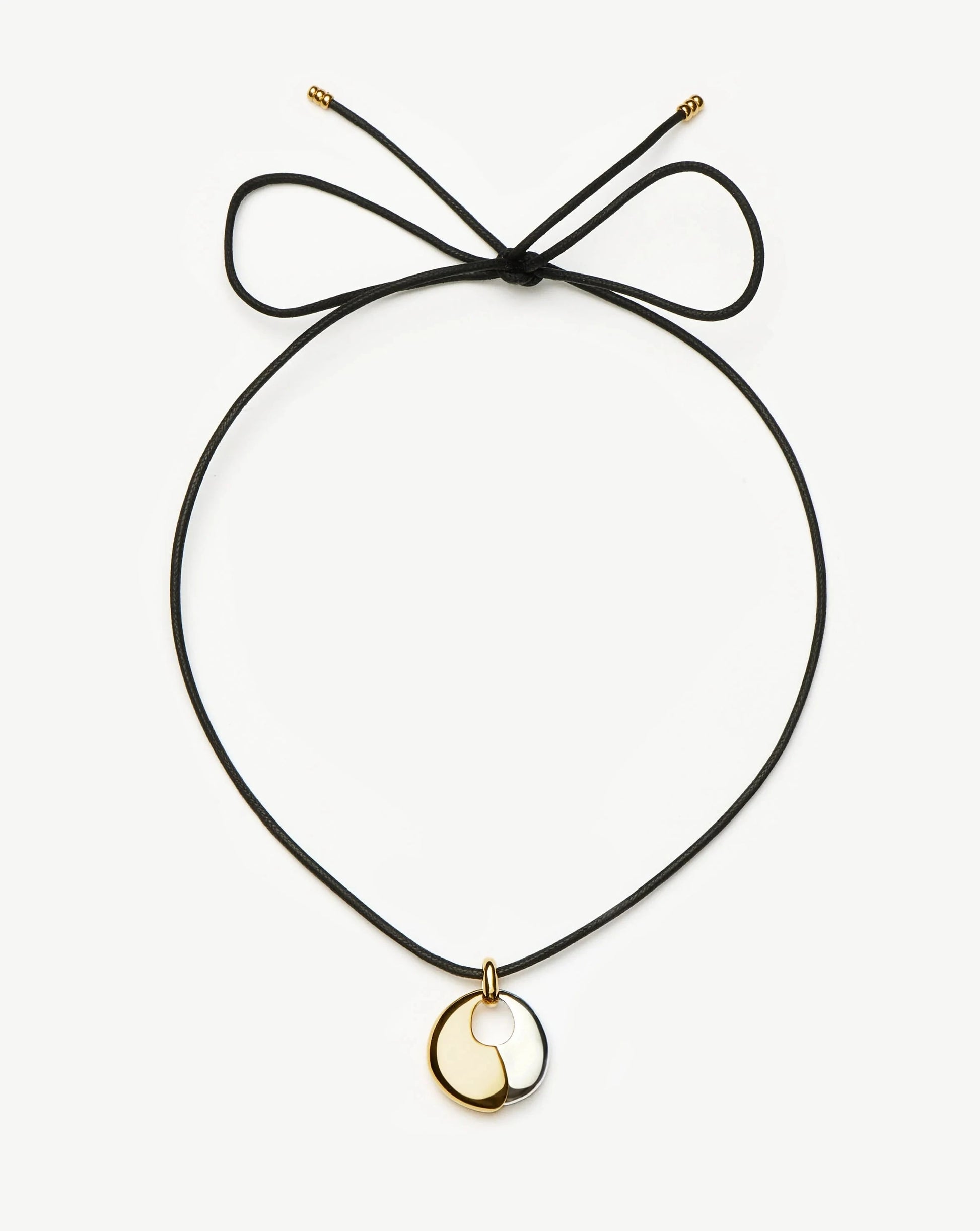 Sculptural Pebble Pendant Necklace Set | Mixed Metal Necklaces Missoma 