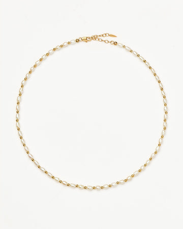 Seed Pearl Beaded Choker Necklaces Missoma 