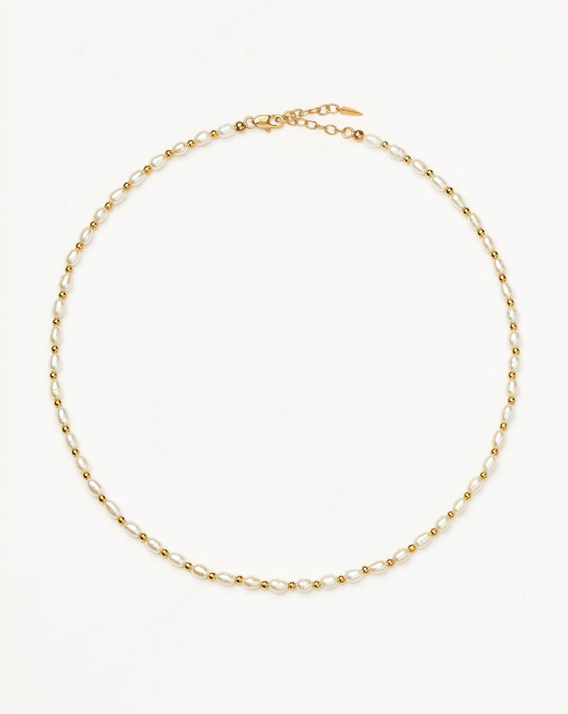 Seed Pearl Beaded Choker