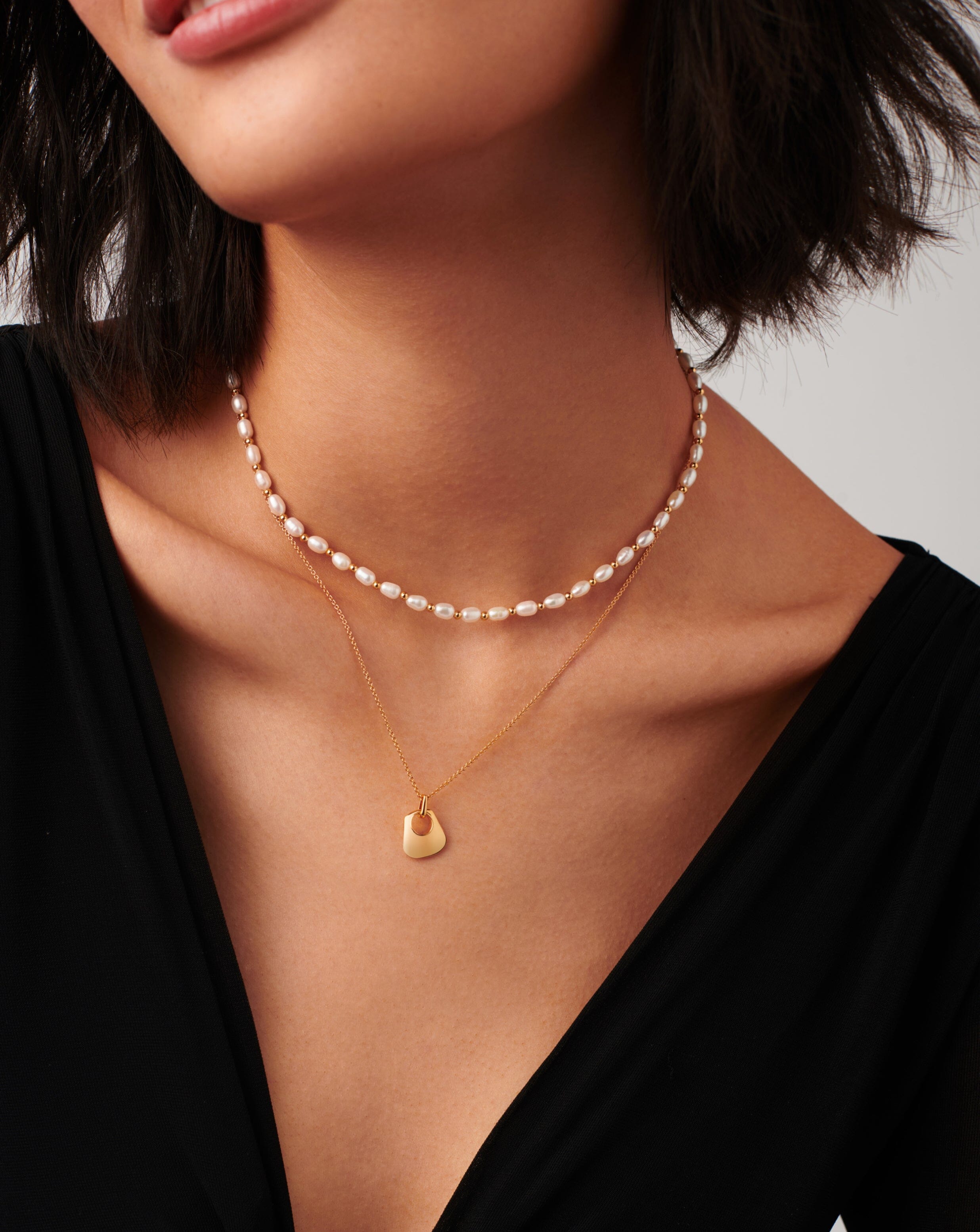 Seed Pearl Beaded Choker Necklaces Missoma 