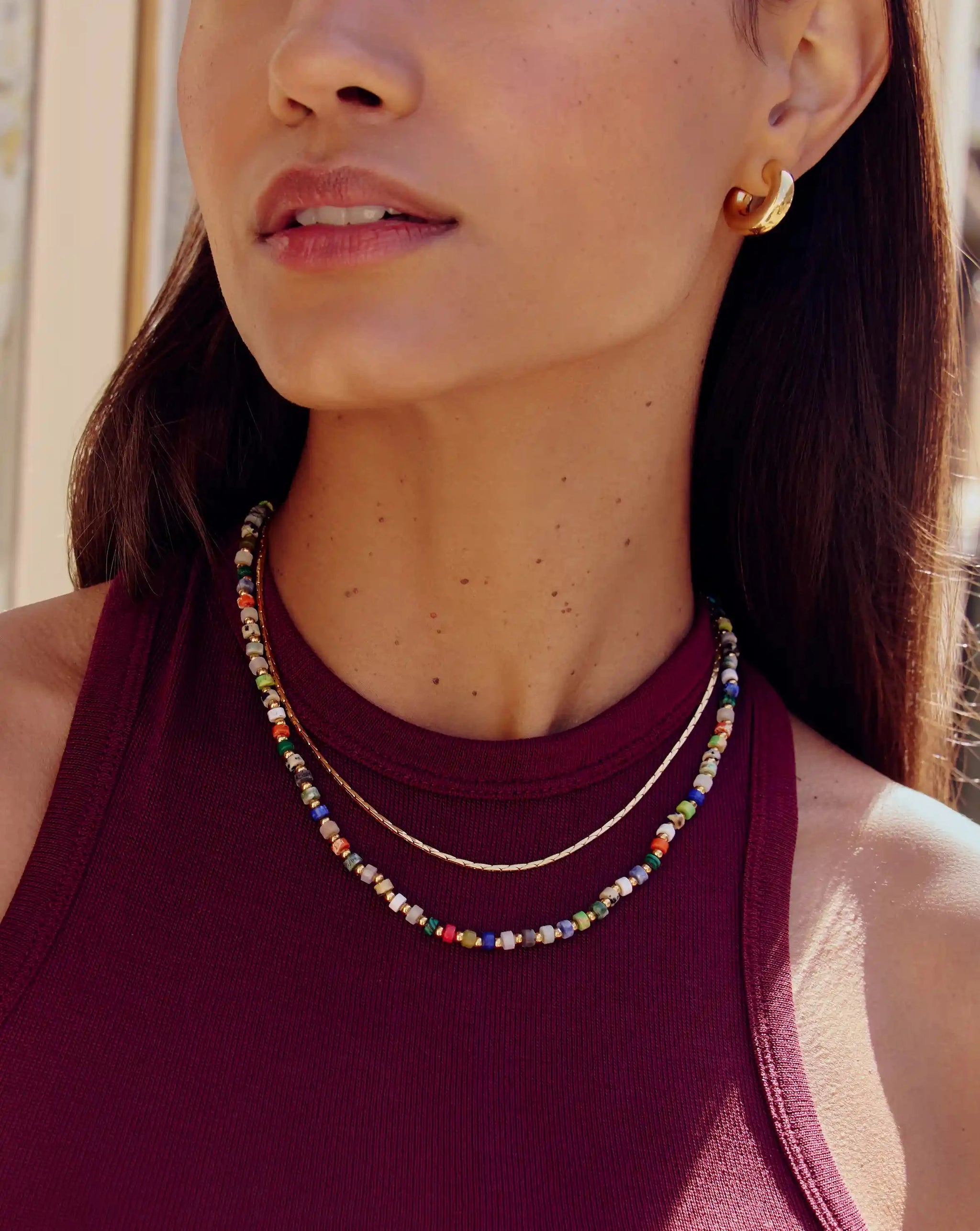 Short Beaded Necklace Necklaces Missoma 