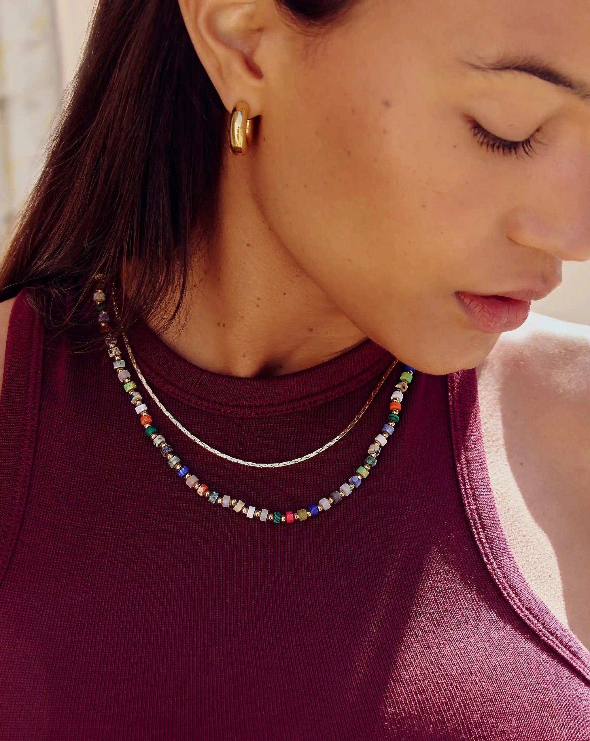 Short Beaded Necklace Necklaces Missoma 