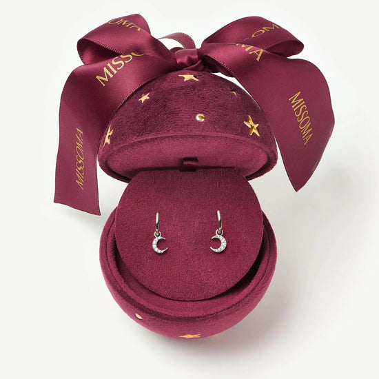 Silver Earrings Jewellery Bauble | Silver Plated Advent Calendar Missoma 
