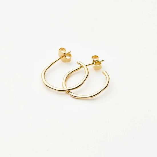 Small Molten Hoop Earrings Earrings Missoma 