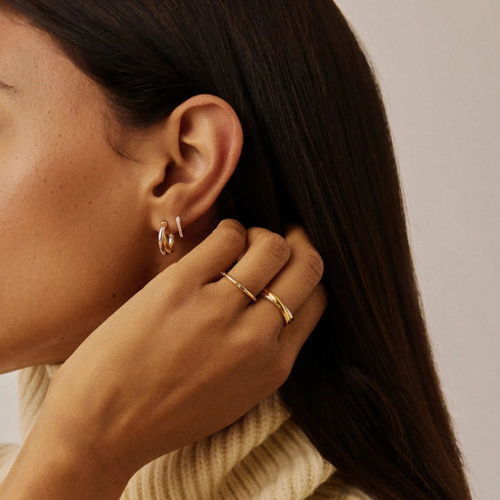Solar Studded Ring | 18ct Gold Vermeil/Cubic Zirconia Rings Missoma 