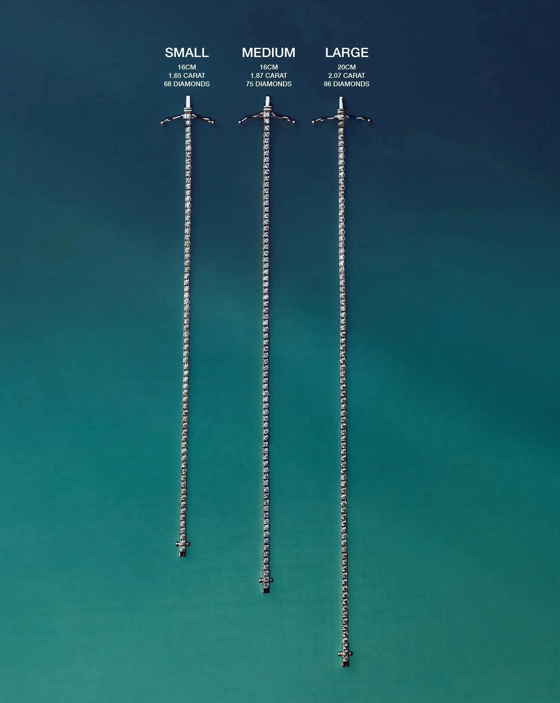 Solid Gold Diamond Tennis Bracelet | 14ct Solid Gold Lab Grown Diamonds Bracelets Missoma 