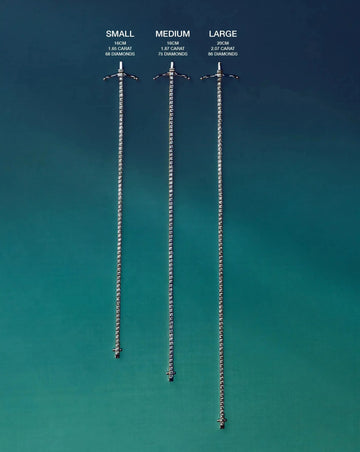 Solid Gold Diamond Tennis Bracelet | 14ct Solid Gold Lab Grown Diamonds Bracelets Missoma 