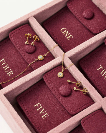 Solid Gold Jewellery Advent Calendar | 9ct Solid Yellow Gold Advent Calendar Missoma 