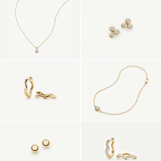 Solid Gold Jewellery Advent Calendar | 9ct Solid Yellow Gold Advent Calendar Missoma 