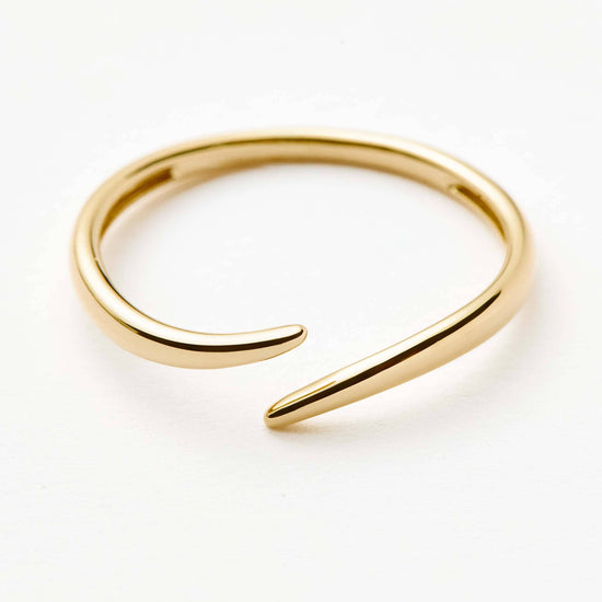 Solid Gold Open Claw Ring | 9ct Solid Yellow Gold Rings Missoma 