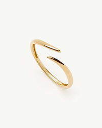 Solid Gold Open Claw Ring | 9ct Solid Yellow Gold Rings Missoma 