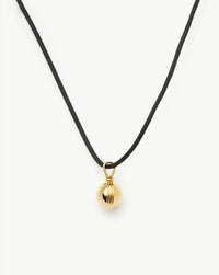 Sphere Pendant Cord Necklace | 18ct Gold Plated Necklaces Missoma 