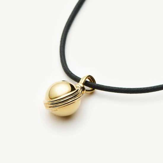 Sphere Pendant Cord Necklace | 18ct Gold Plated Necklaces Missoma 
