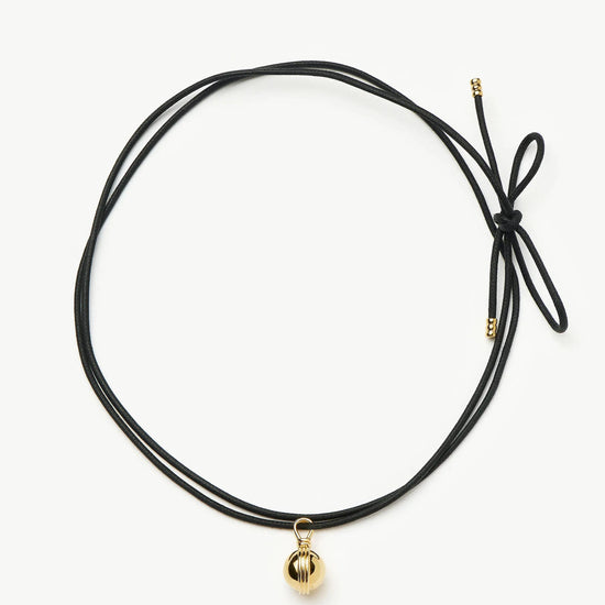 Sphere Pendant Cord Necklace | 18ct Gold Plated Necklaces Missoma 