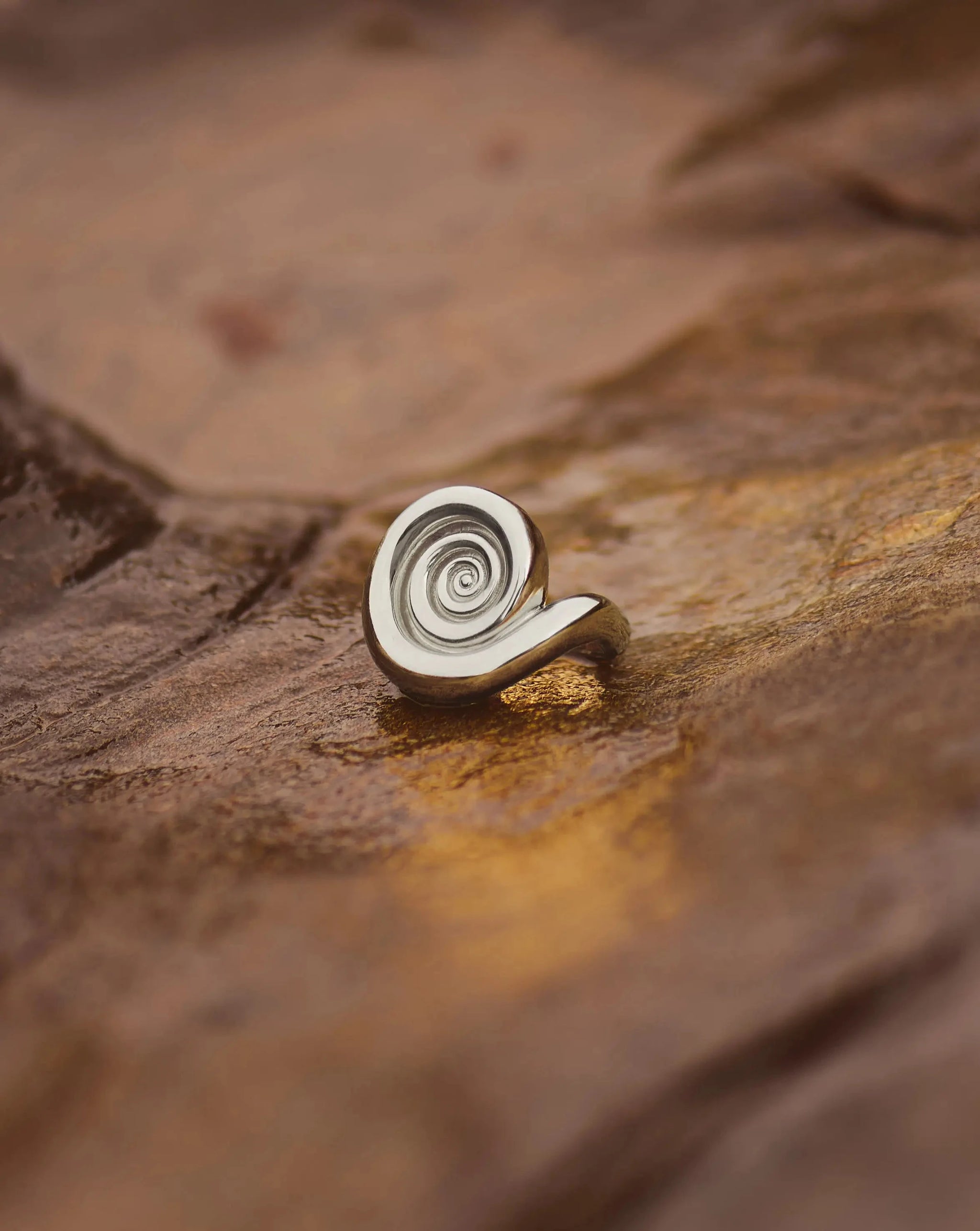 Spiral Statement Ring | Silver Plated Rings Missoma 