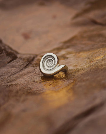 Spiral Statement Ring | Silver Plated Rings Missoma 