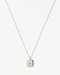 Star Ridge Birthstone Pendant Necklace - Citrine/November Necklaces Missoma 