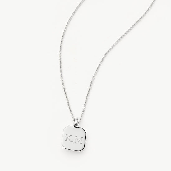 Star Ridge Birthstone Pendant Necklace - Crystal/April Necklaces Missoma 