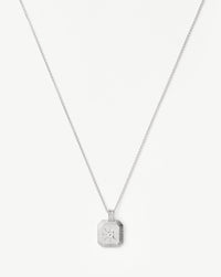 Star Ridge Birthstone Pendant Necklace - Crystal/April Necklaces Missoma 