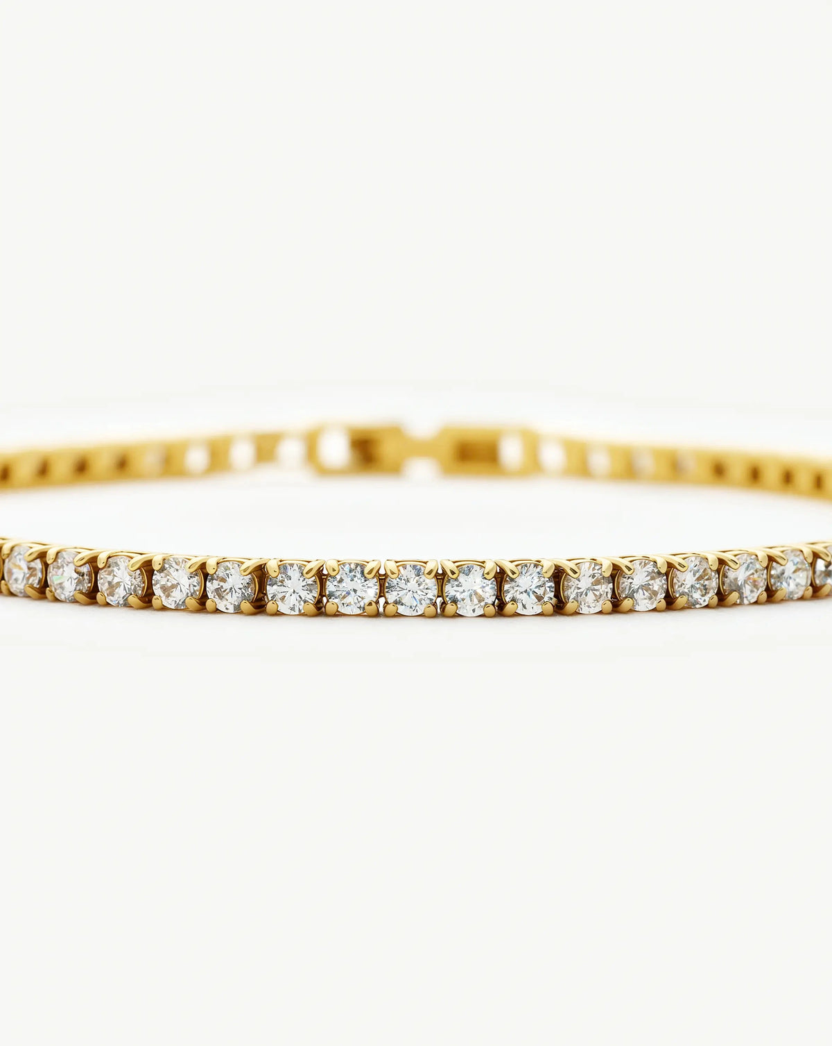 Tennis Everyday Bracelet | 18ct Gold Plated/Cubic Zirconia Bracelets Missoma 
