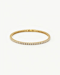 Tennis Everyday Bracelet | 18ct Gold Plated/Cubic Zirconia Bracelets Missoma 