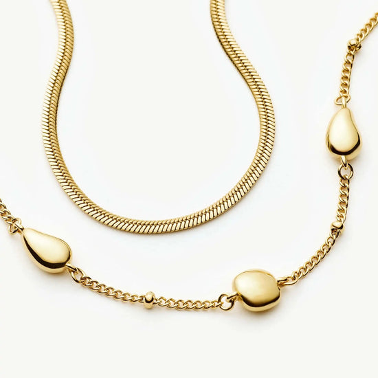 The Add Some Shine Bracelet Set | 18ct Gold Plated Bracelet Sets Missoma 