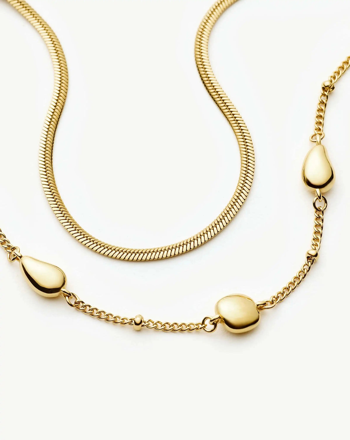 The Add Some Shine Bracelet Set | 18ct Gold Plated Bracelet Sets Missoma 