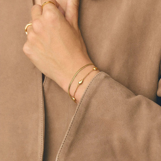 The Add Some Shine Bracelet Set | 18ct Gold Plated Bracelet Sets Missoma 