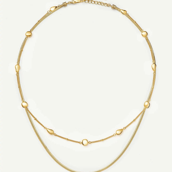 The Add Some Shine Necklace Set | 18ct Gold Plated Necklace Sets Missoma 