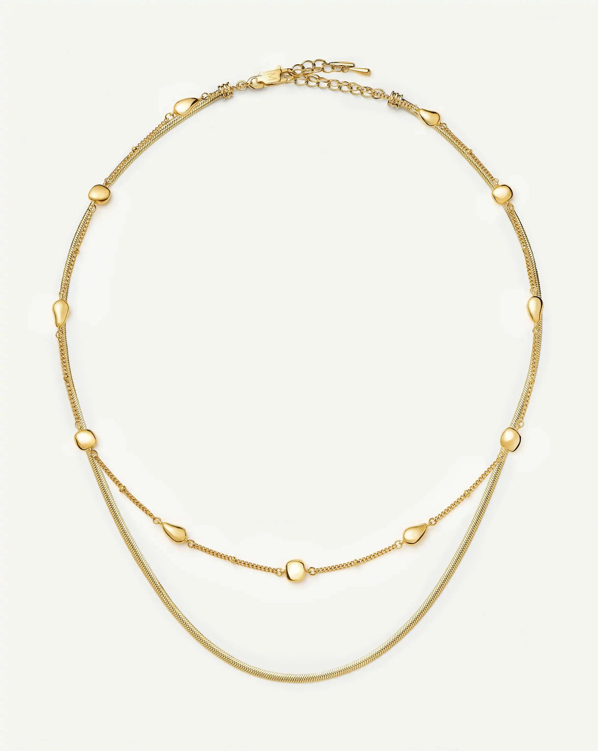 The Add Some Shine Necklace Set | 18ct Gold Plated Necklace Sets Missoma 