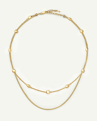The Add Some Shine Necklace Set | 18ct Gold Plated Necklace Sets Missoma 