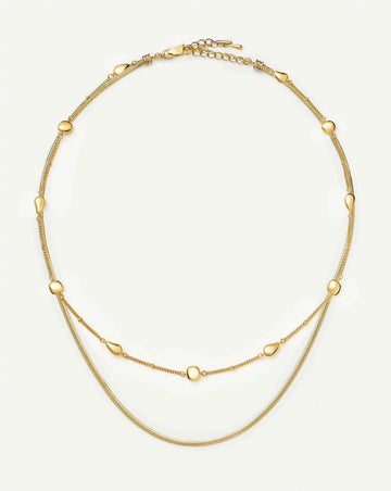 The Add Some Shine Necklace Set | 18ct Gold Plated Necklace Sets Missoma 