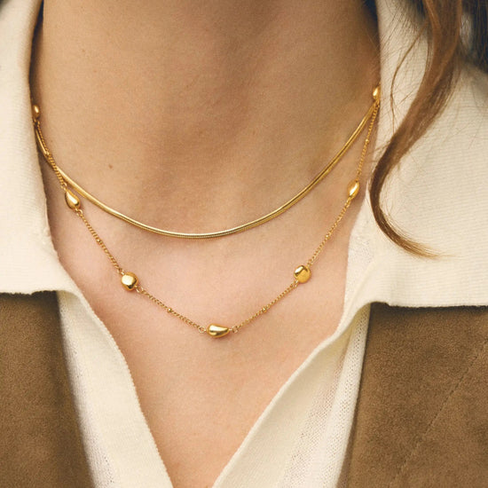 The Add Some Shine Necklace Set | 18ct Gold Plated Necklace Sets Missoma 