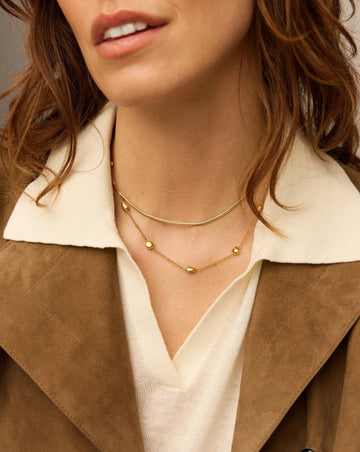 The Add Some Shine Necklace Set | 18ct Gold Plated Necklace Sets Missoma 