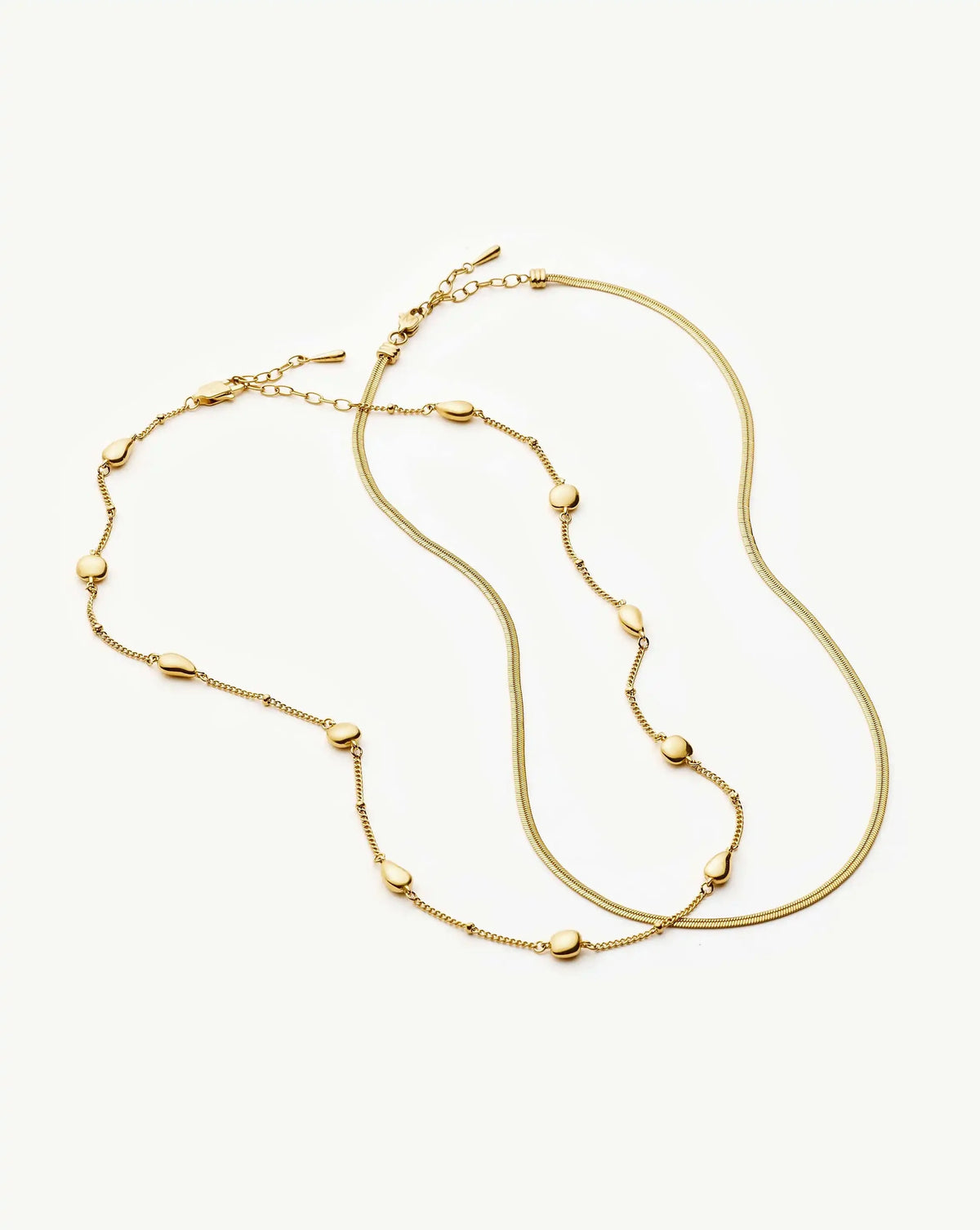 The Add Some Shine Necklace Set | 18ct Gold Plated Necklace Sets Missoma 