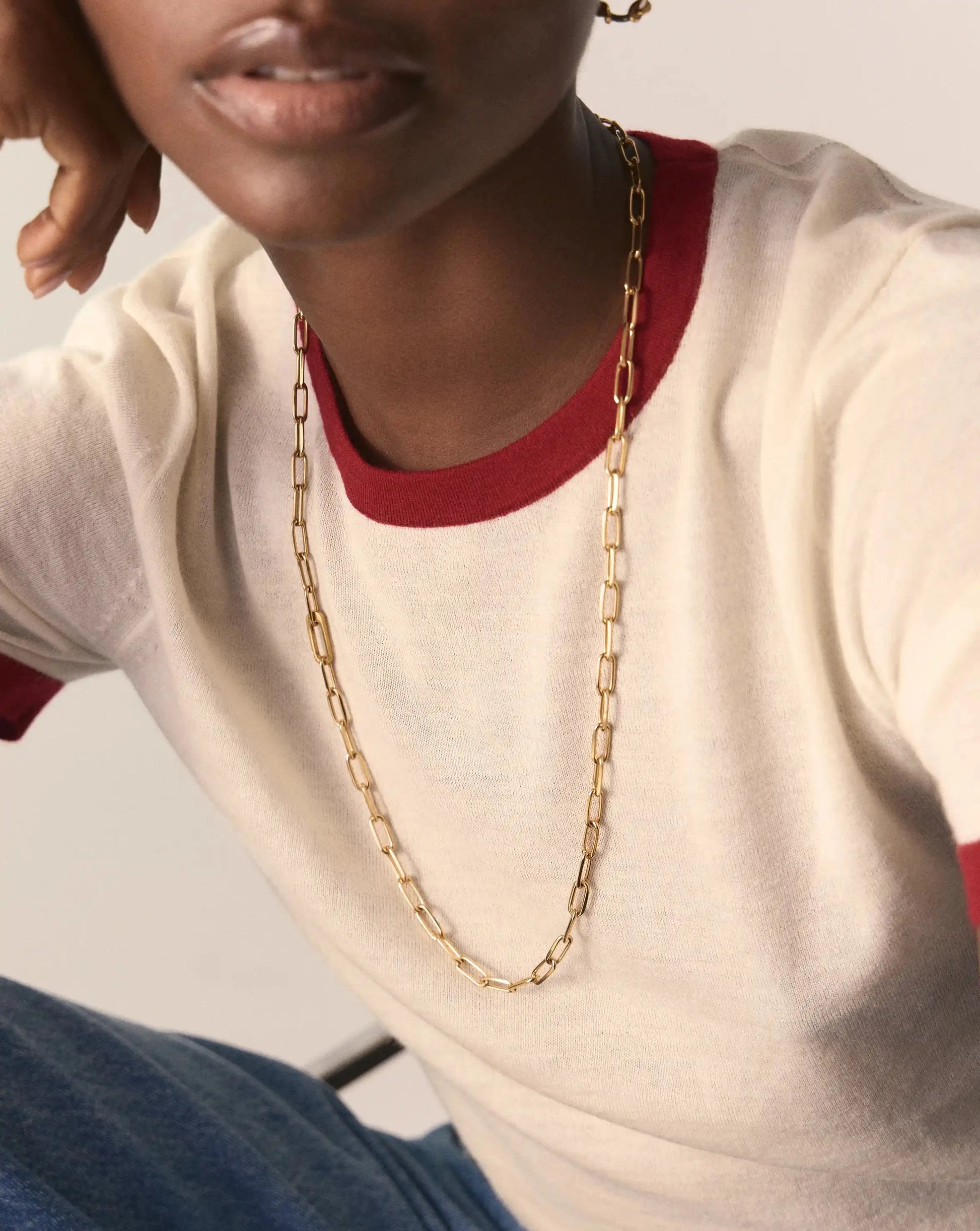 The Chunky Chain Set | 18ct Gold Plated Necklace Sets Missoma 