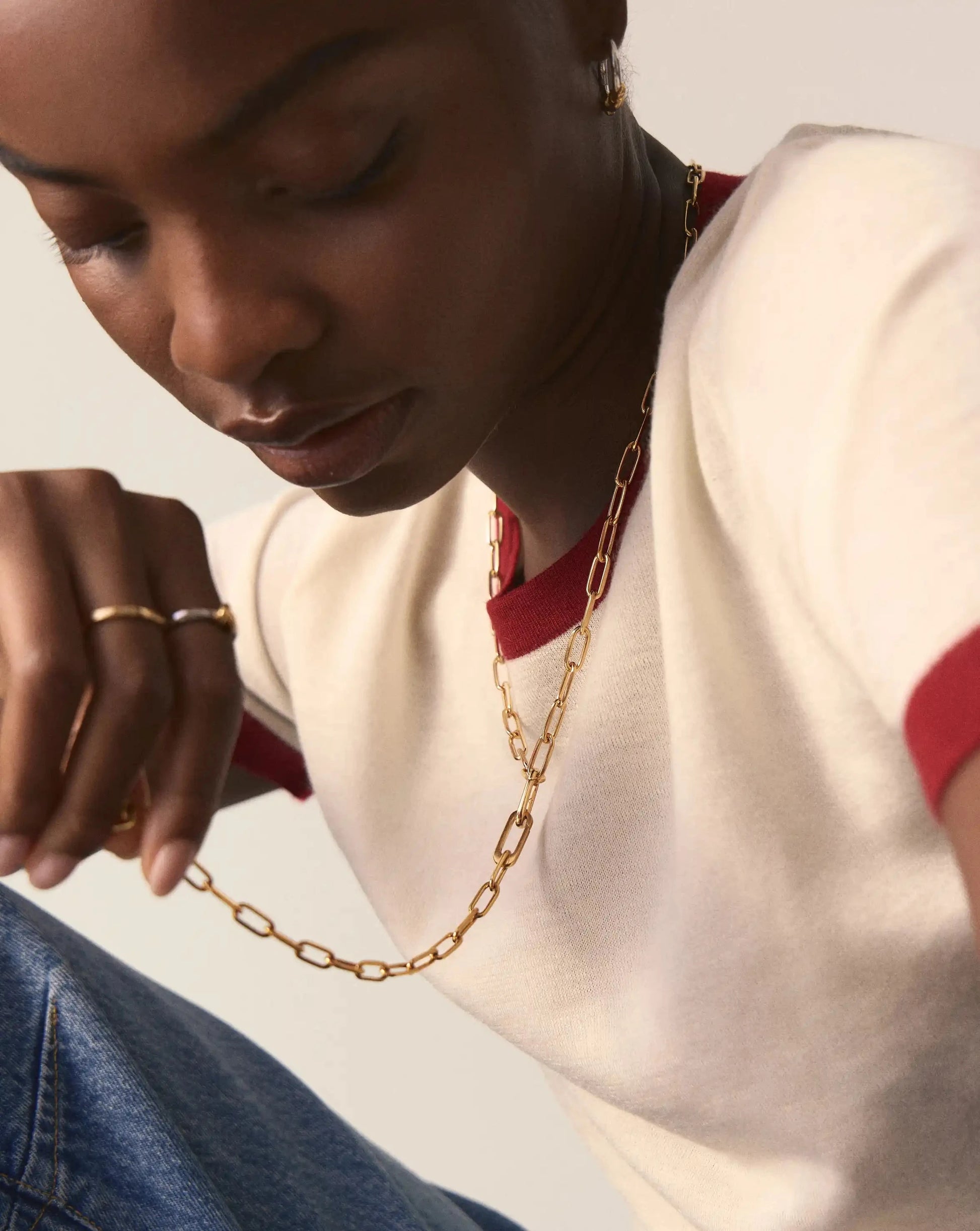 The Chunky Chain Set | 18ct Gold Plated Necklace Sets Missoma 